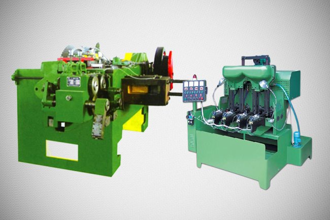 Nut Bolt Making Machine